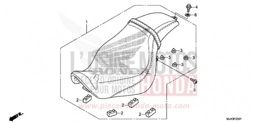 SEAT (VT750C2S) VT750C2SD de 2013